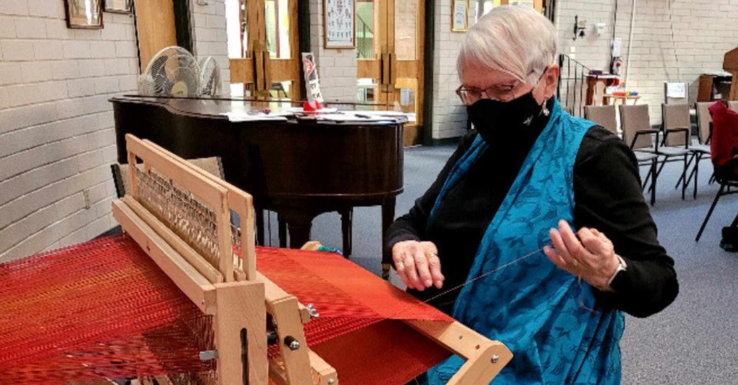 Remembering the Children Travelling Weaving Project Moves to Cathedral
